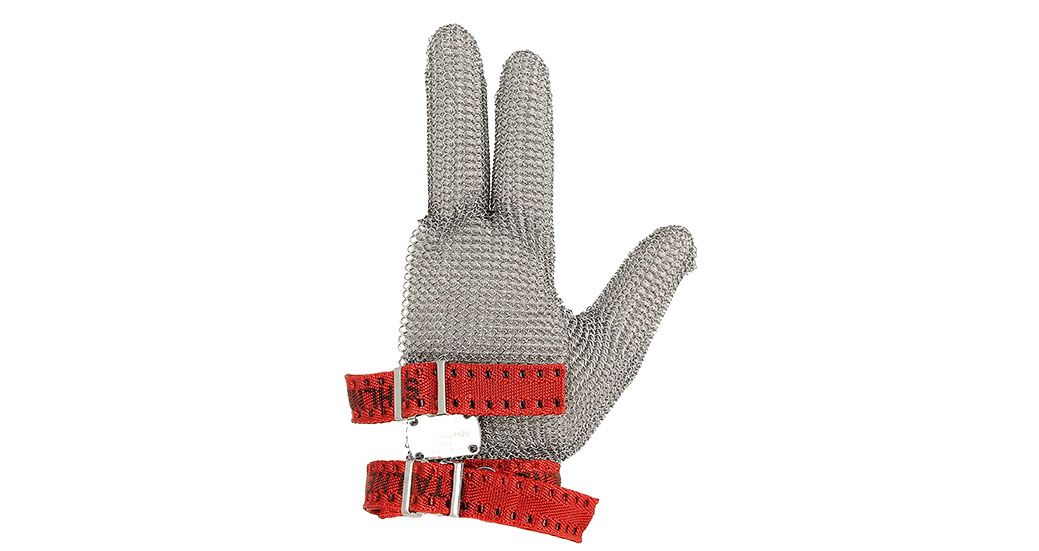 Standart 3 Parmak / Metal Örgü Eldiven