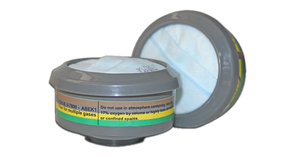 V-7800 ABEK1P2R Gaz Maskesi Filtresi